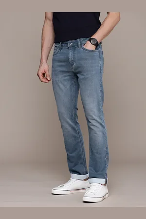 Nautica Men Straight Fit Heavy Fade Stretchable Jeans