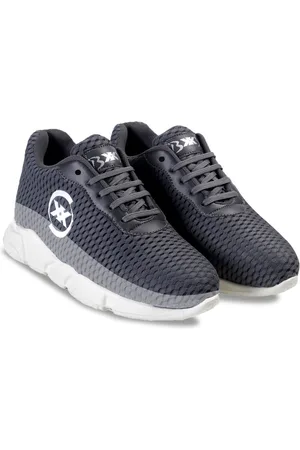 BXXY Men Mesh High-Top Running Non-Marking Elevator Shoes