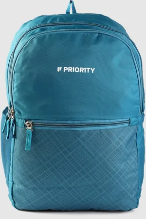 Priority Unisex Stripe Printed Backpack-27L
