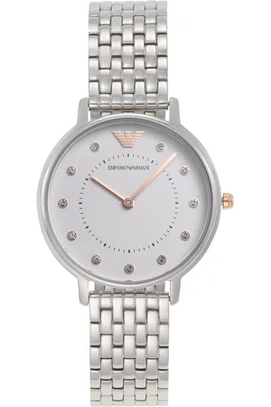Emporio Armani Women Silver-Toned Analogue Watch AR80023