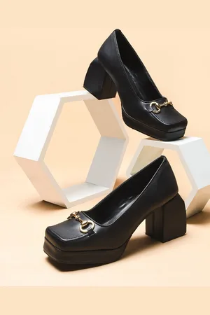 TRY ME Party Block Heel Mules