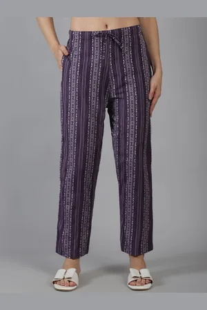 Enchanted Drapes Women Geometric Printed Pure Cotton Trouser