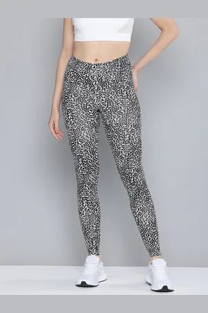DECATHLON Slim-Fit Fitness + 500 Printed Tights