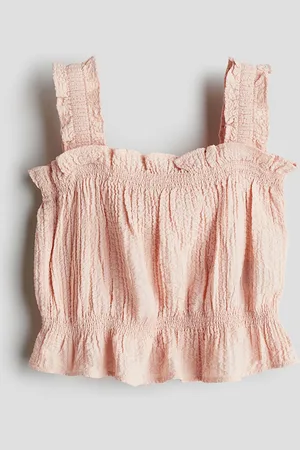 H&M Girls Seersucker Top