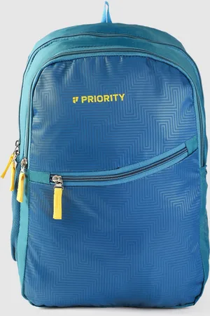 Priority Unisex Geometric Printed Backpack- 27 L