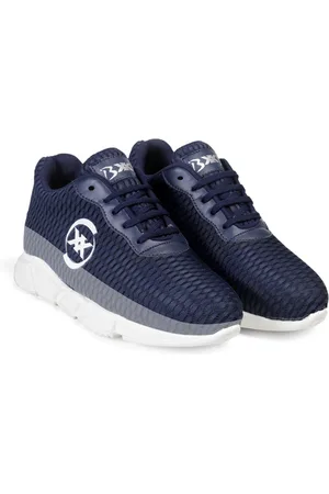 BXXY Men Mesh High-Top Running Non-Marking Elevator Shoes