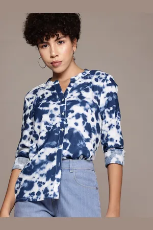 Roadster The Lifestyle Co. Tie & Dye Casual Shirt