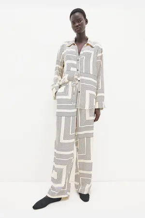H&M Women Wide Pull-On Trousers