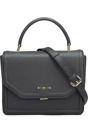 Da Milano Women Leather Structured Satchel Bag