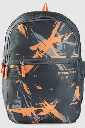 Priority Unisex Abstract Printed Backpack-27L