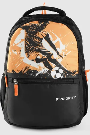Priority Unisex Football Graphic Printed Laptop Backpack-38L