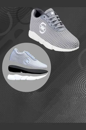 BXXY Men Mesh High-Top Running Non-Marking Elevator Shoes