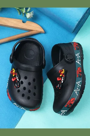 LANCER Unisex Kids Self Design Rubber Clogs