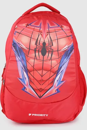 Priority Boys Spiderman Printed Laptop Backpack- 32L