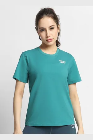Reebok Women AwysFresh Solid Round Neck T-Shirt