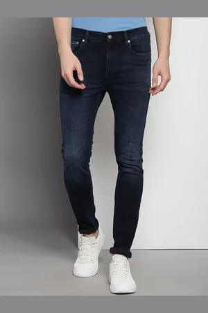 Calvin Klein Men Super Skinny Fit Light Fade Stretchable Jeans