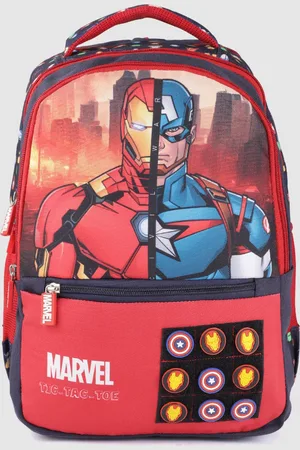 Priority Boys Disney Frozen Printed Stick-on Badges Detailed Backpack-25L