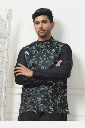 Jompers Men Embroidered Nehru Jacket