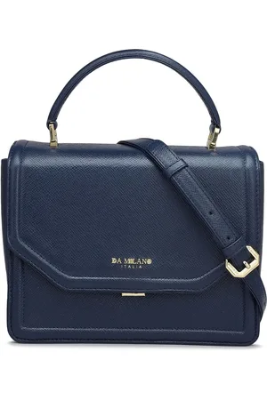 Da Milano Women Solid Leather Structured Satchel
