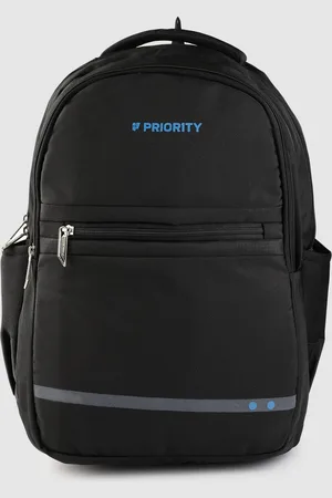 Priority Unisex Brand Logo Printed Laptop Backpack