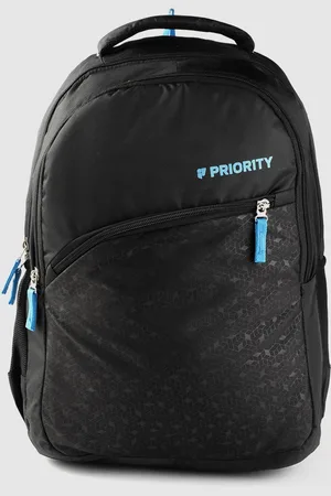 Priority Unisex Stripe Printed Laptop Backpack-38L