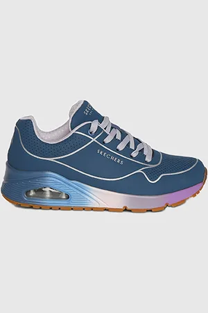 Skechers Women Uno - Cool Heels Lace Up Shoes