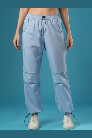 Globus Women Mid-Rise Relaxed Fit Pure Cotton Cargo Trousers