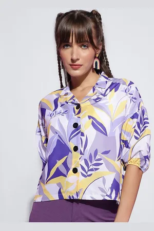 DressBerry Print Shirt Style Top