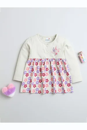 BUMZEE Floral Print A-Line Dress