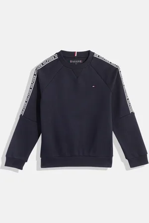 Tommy Hilfiger Boys Brand Logo Taping Sweatshirt