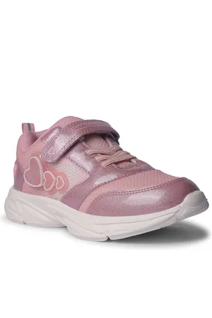 Bubblegummers Girls Round Toe Comfort Insole Mesh Sneakers