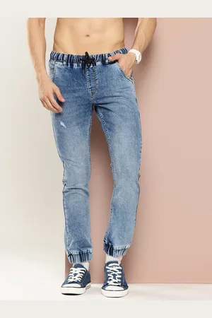 HARVARD Men Mildly Distressed Jogger Jeans