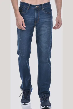 NUMERO UNO Men Solid Straight Fit Sustainable Stretchable Jeans