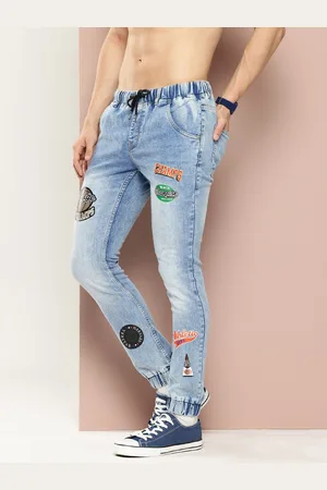 HARVARD Men Jogger Printed Jogger Style Jeans