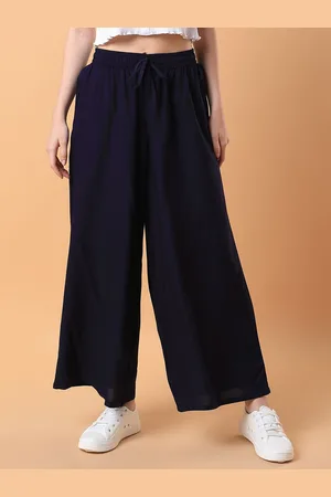 SHOWOFF Women Comfort Loose Fit Parallel Trousers