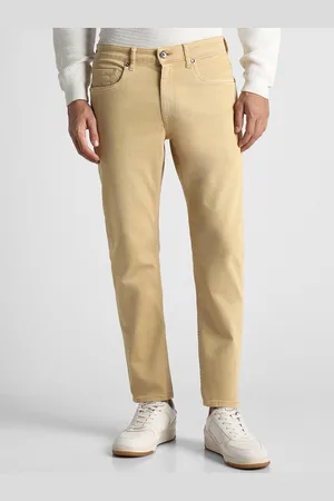 Louis Philippe Men Slim Fit Clean Look Pure Cotton Jeans