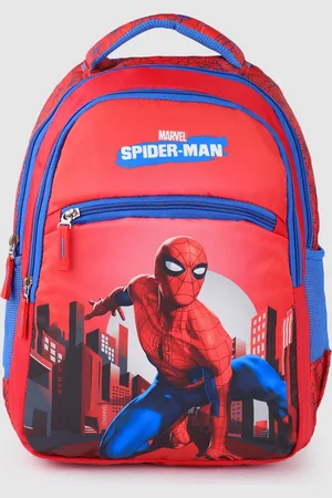 Priority Boys Spiderman Printed Backpack