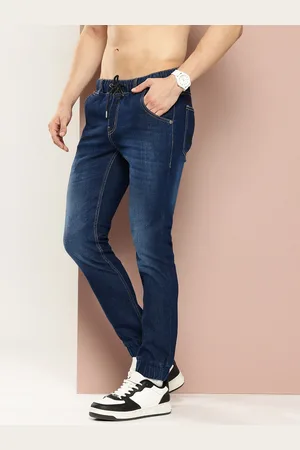 HARVARD Men Jogger Light Fade Jogger Style Jeans