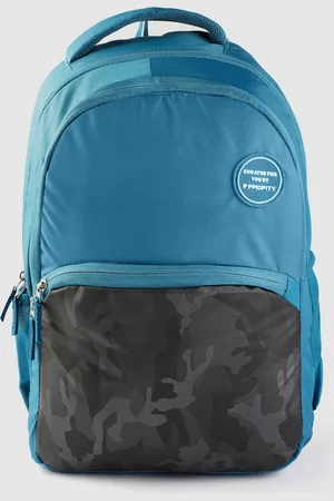 Priority Unisex Colourblocked Laptop Backpack - 38 L