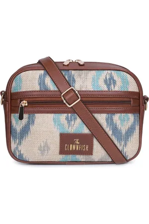 THE CLOWNFISH Nyra Women Printed Structured Sling Bag