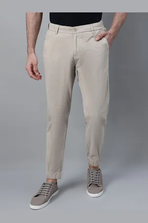 CANTABIL Men Regular Fit Mid Rise Cotton Joggers