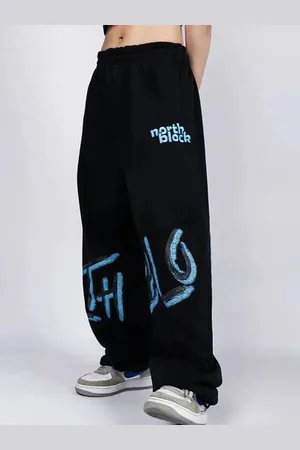LULU & SKY Women Printed Mid Rise Joggers Trousers