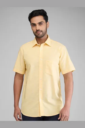 ColorPlus Men Tailored Fit Opaque Casual Shirt