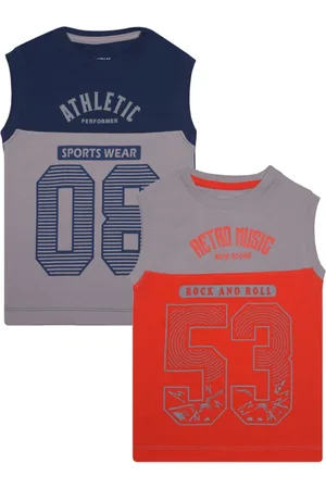 Dollar Champion Boys Pack Of 2 Varsity Printed T-shirts