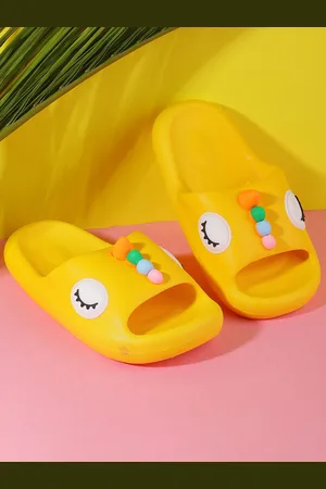 PASSION PETALS Unisex Kids Solid Flip Flop