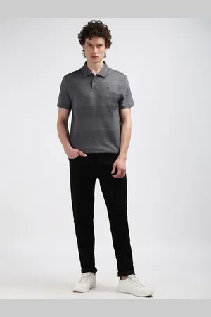 Calvin Klein Men Polo Collar Solid T-shirt