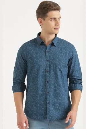 Joven Men Floral Opaque Printed Casual Shirt