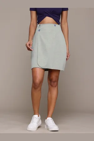 Roadster Cotton Cambric Wrap Skirt