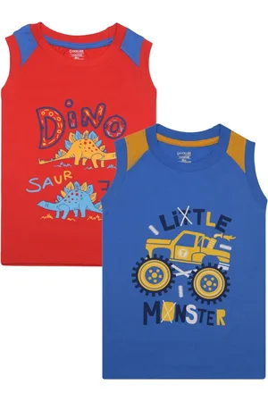 Dollar Champion Boys Pack Of 2 Graphic Printed T-shirts