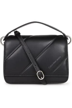 Calvin Klein PU Structured Handheld Bag